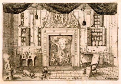 Belső tér, rajzterem Cornelio Meyer 